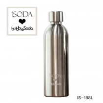 iSODA x BubbleSoda 氣泡水機專用不繡鋼水瓶 (一公升)