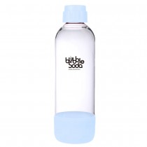 BubbleSoda 一公升專用水瓶-粉藍色